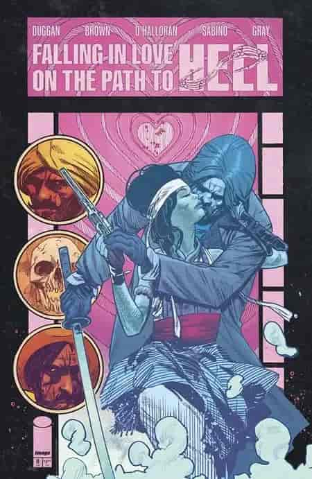 FALLING IN LOVE ON THE PATH TO HELL #8 cover