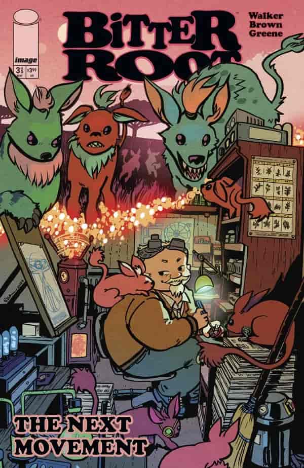 BITTER ROOT THE NEXT MOVEMENT #3 (OF 5) BRYAN LEE OMALLEY VAR