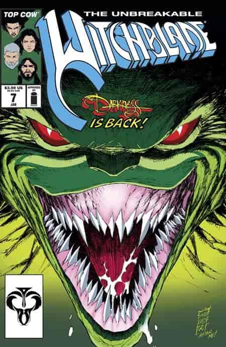 WITCHBLADE #7 (2024) 1:25 MARC SILVESTRI HOMAGE VAR