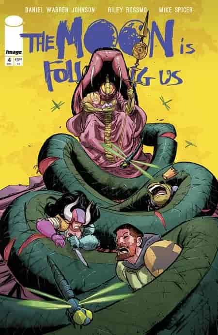 The Moon is Following Us #4 comic cover