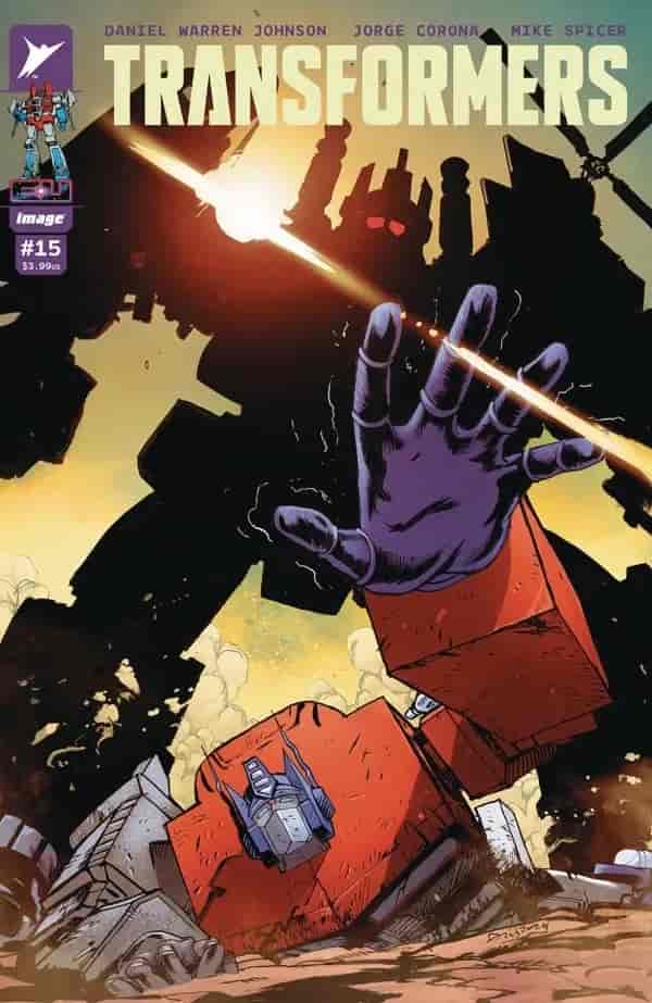 Transformers #15 comic cover