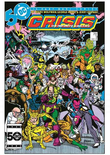 Crisis on Infinite Earths #9 Facsimile Edition #1 - 1024DC191