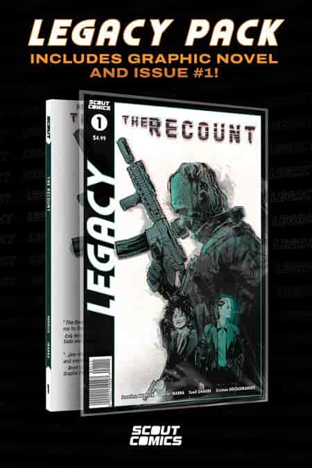 Recount Vol 1 Scout Legacy Collectors Pack and Complete TP #1 - 1024SC606