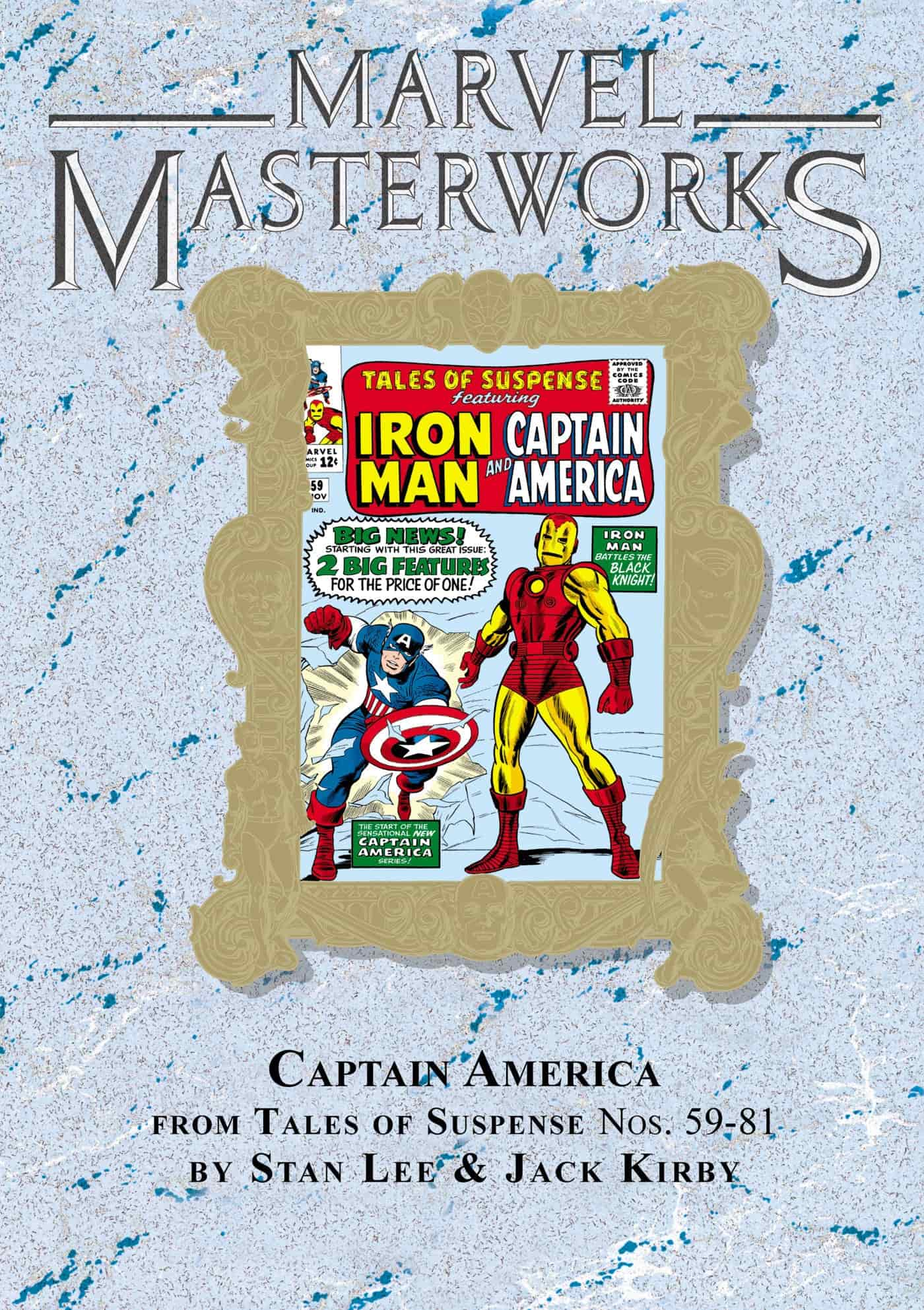 MARVEL MASTERWORKS: CAPTAIN AMERICA VOL. 1 VARIANT [REMASTERWORKS, DM ONLY] - 9781302956035