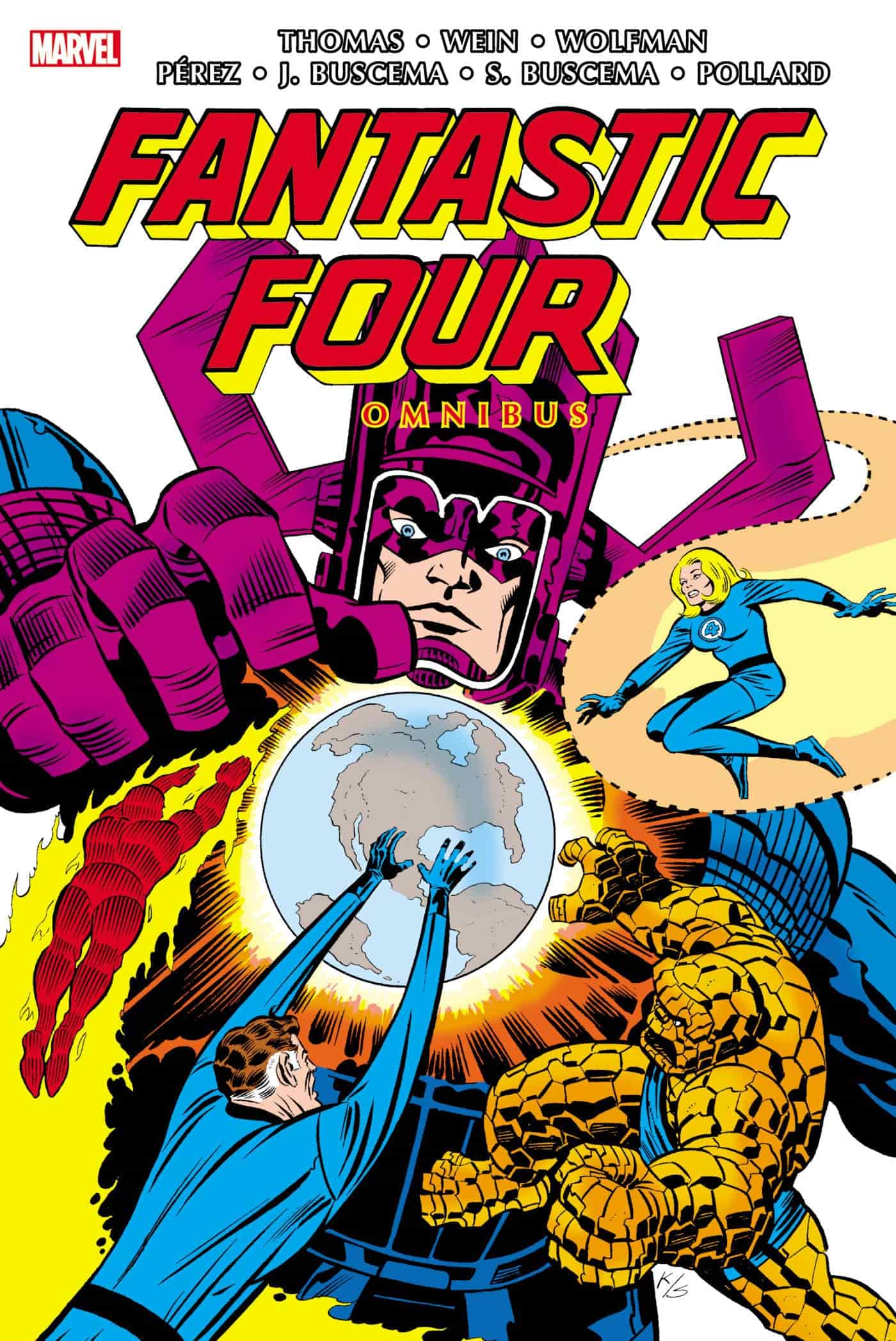 THE FANTASTIC FOUR OMNIBUS VOL. 6 JACK KIRBY COVER - 9781302962333