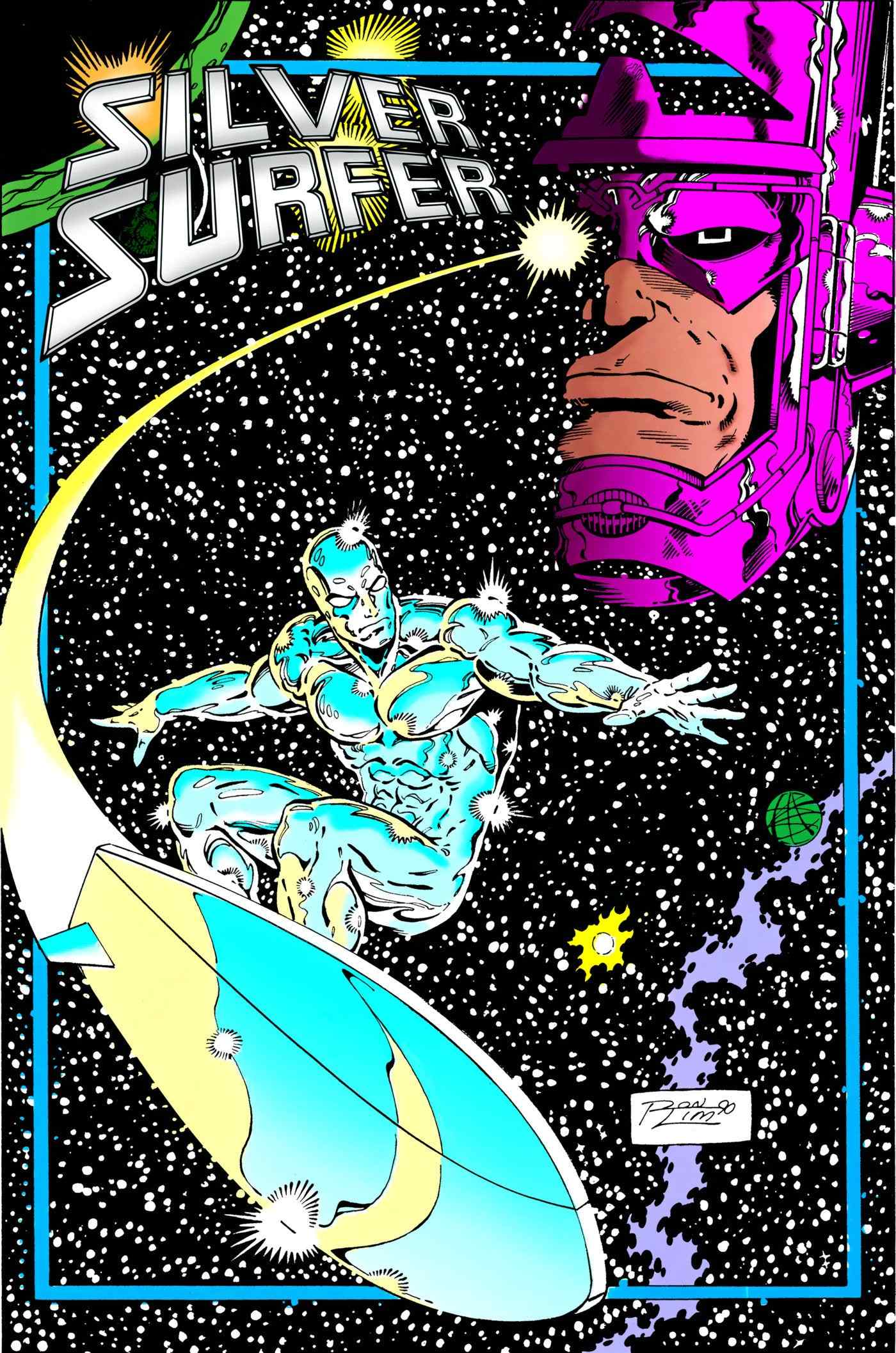 SILVER SURFER: RETURN TO THE SPACEWAYS OMNIBUS RON LIM COVER - 9781302964429