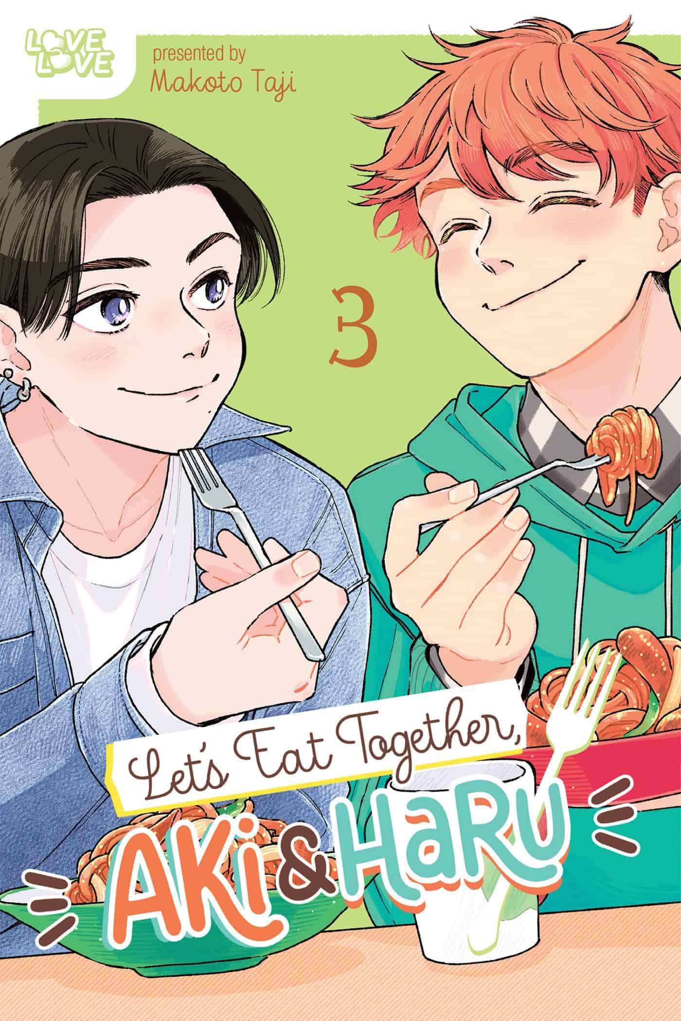 Let's Eat Together, Aki and Haru, Volume 3 - 9781427878519