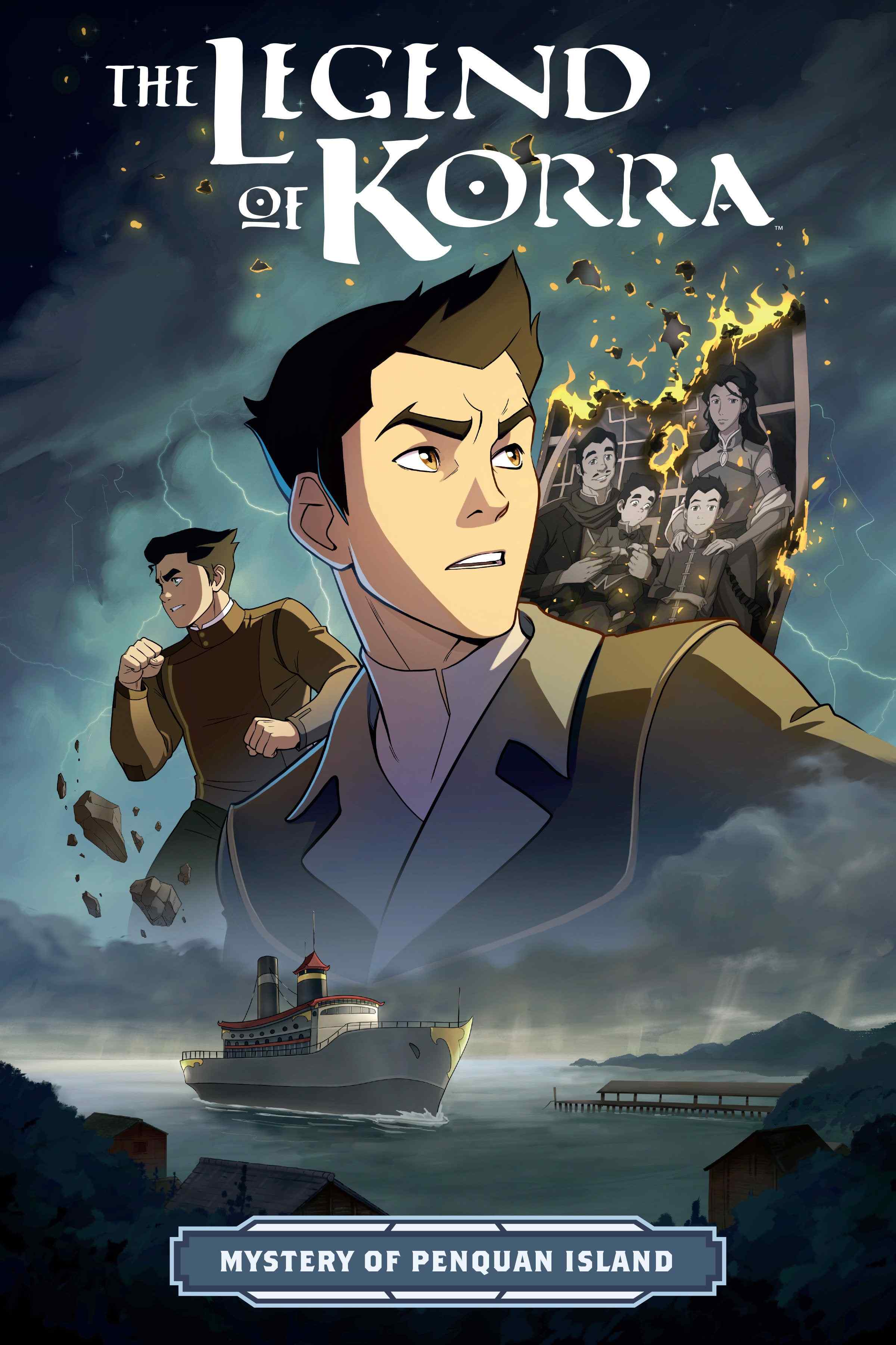 The Legend of Korra: The Mystery of Penquan Island - 9781506743912