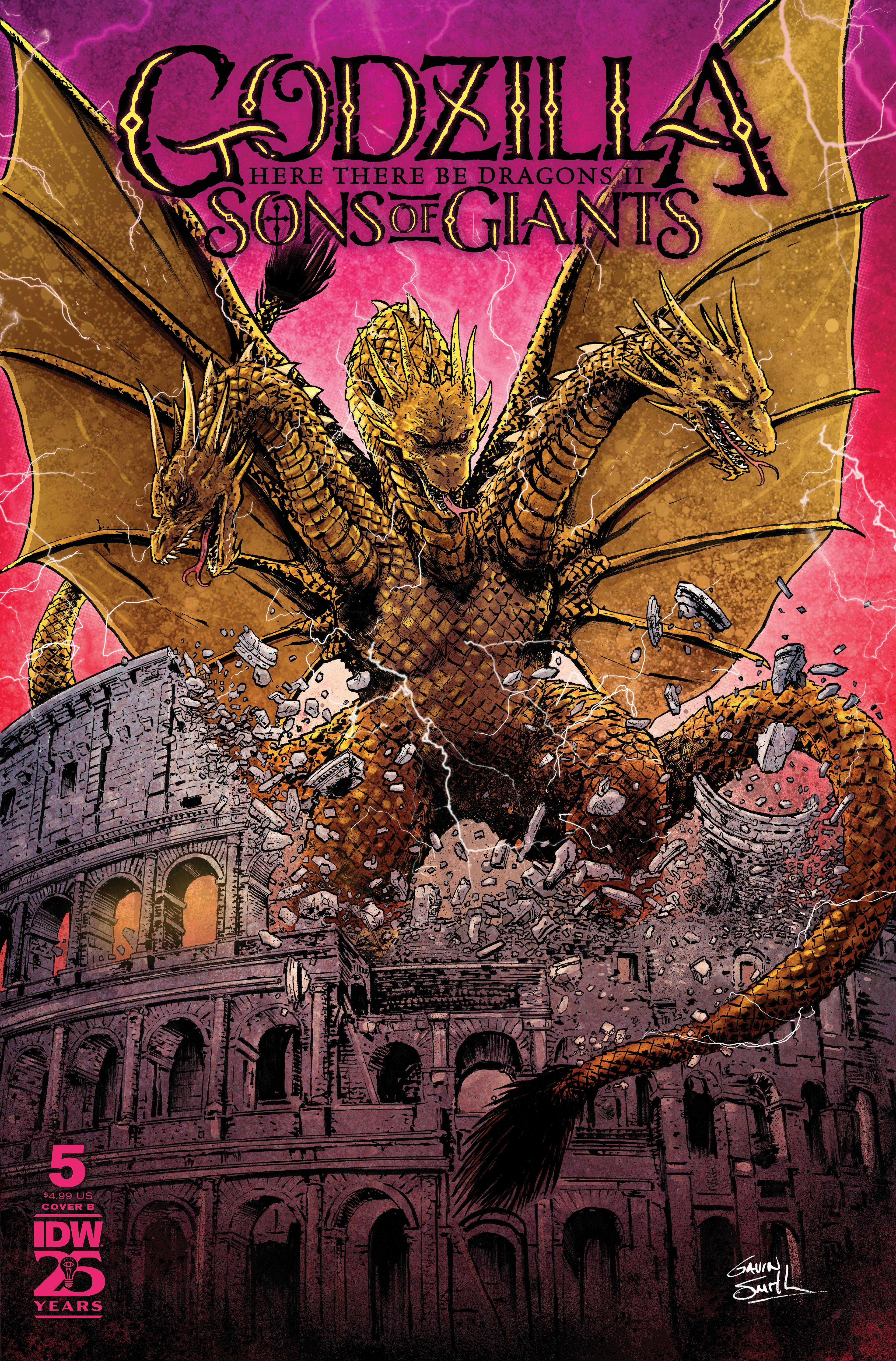 Godzilla: Here There Be Dragons II #5 - 82771403305200521