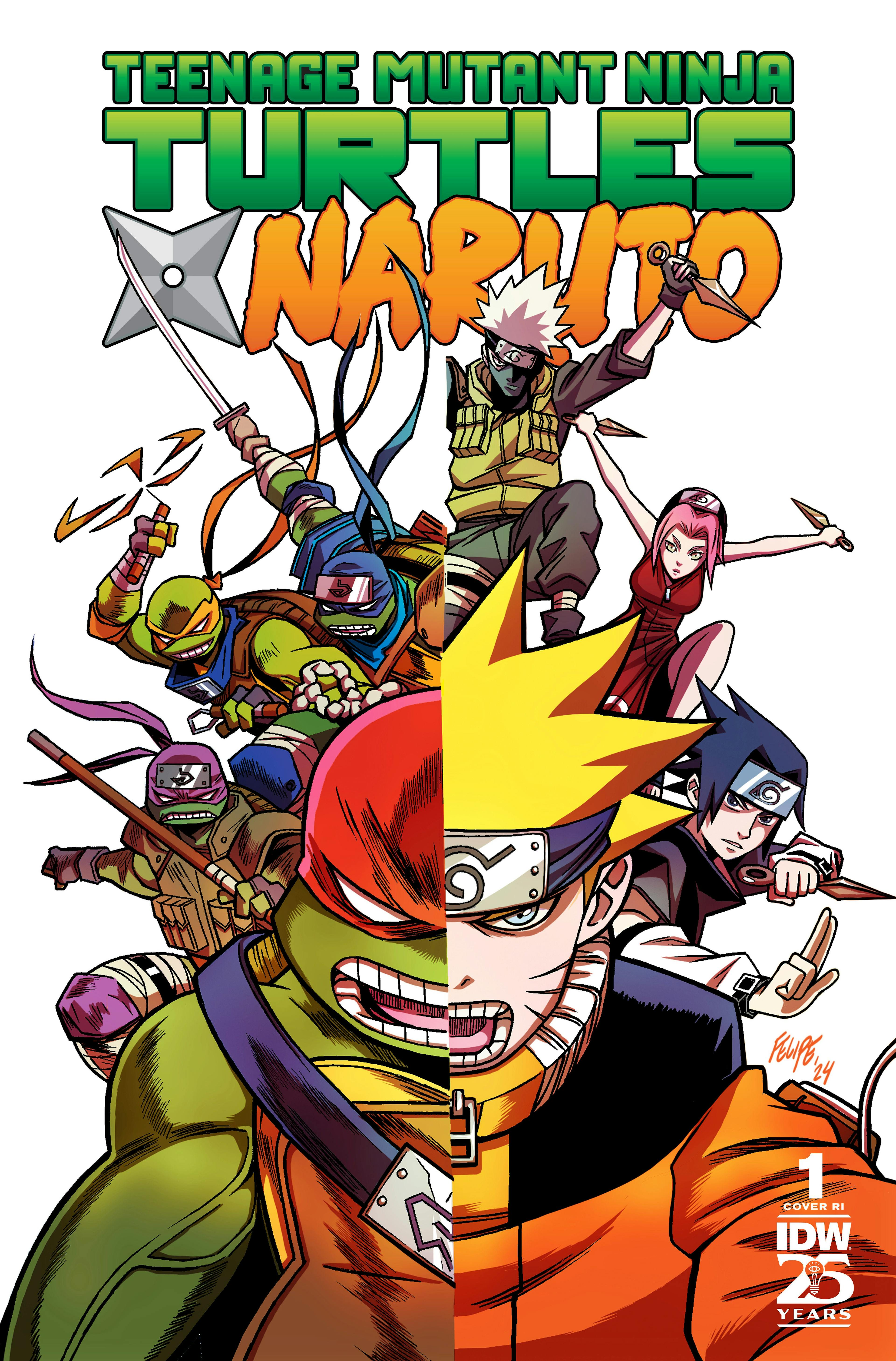 Teenage Mutant Ninja Turtles/Naruto #1 - 82771403358800171