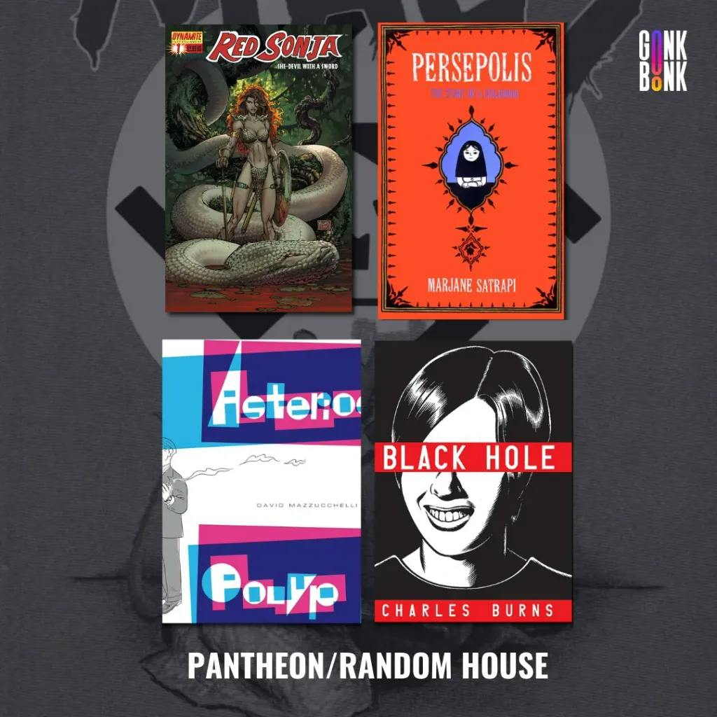 Pantheon_Random House notable comic titles
