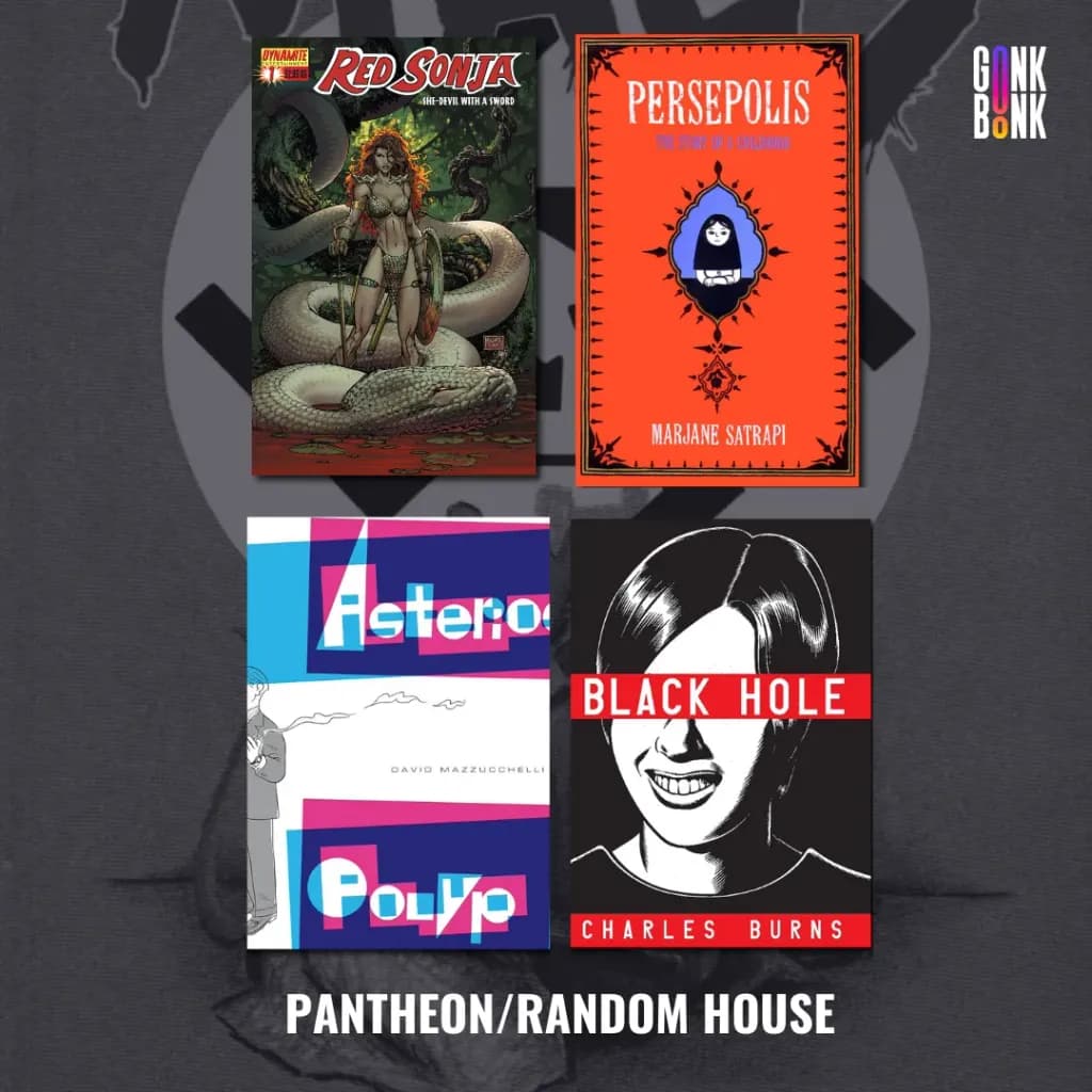 Pantheon_Random House notable comic titles