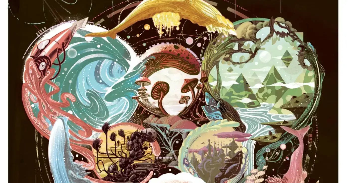 3 Worlds / 3 Moons by Jonathan Hickman, Mike Del Mundo, and Mike Huddleston