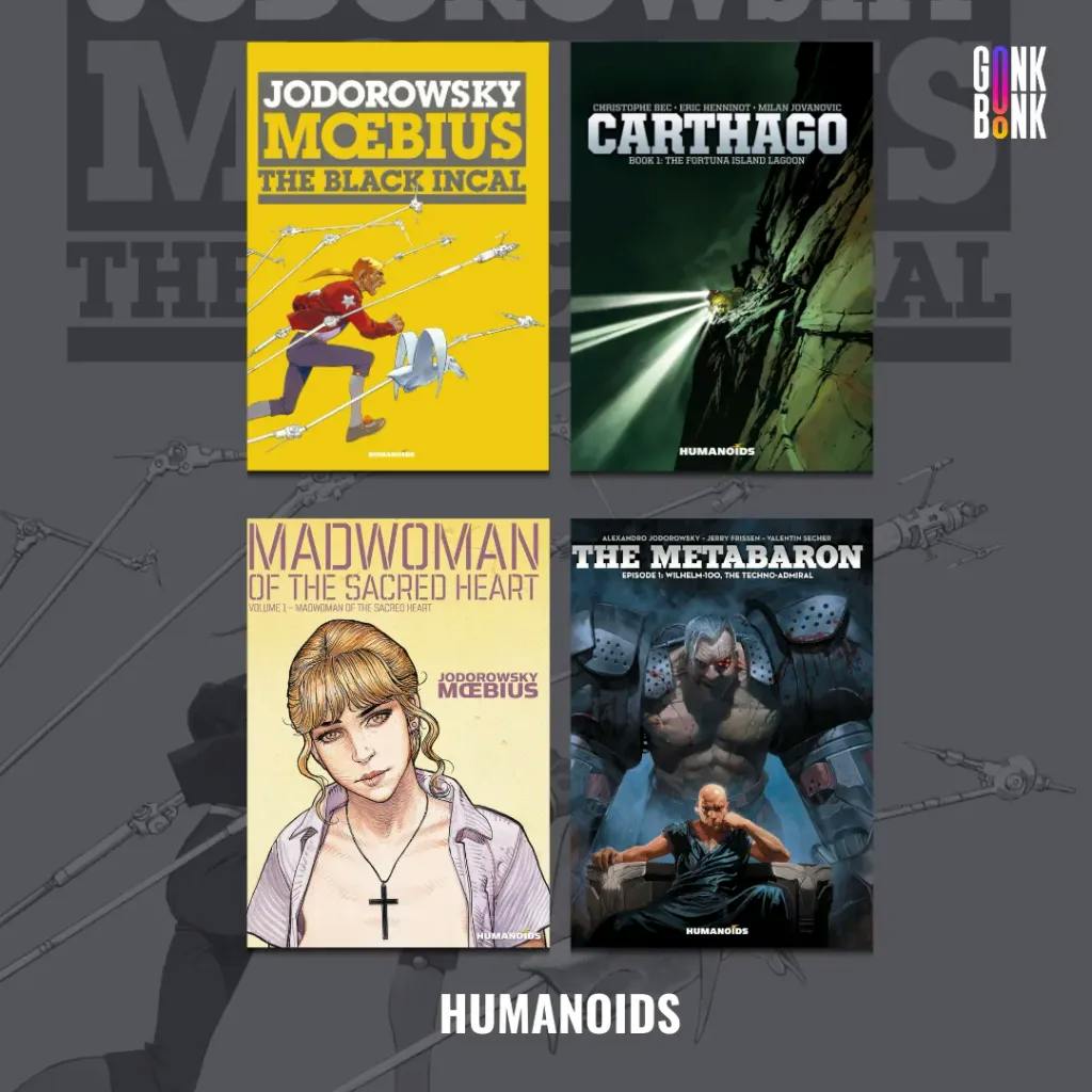 Humanoids notable comic titles