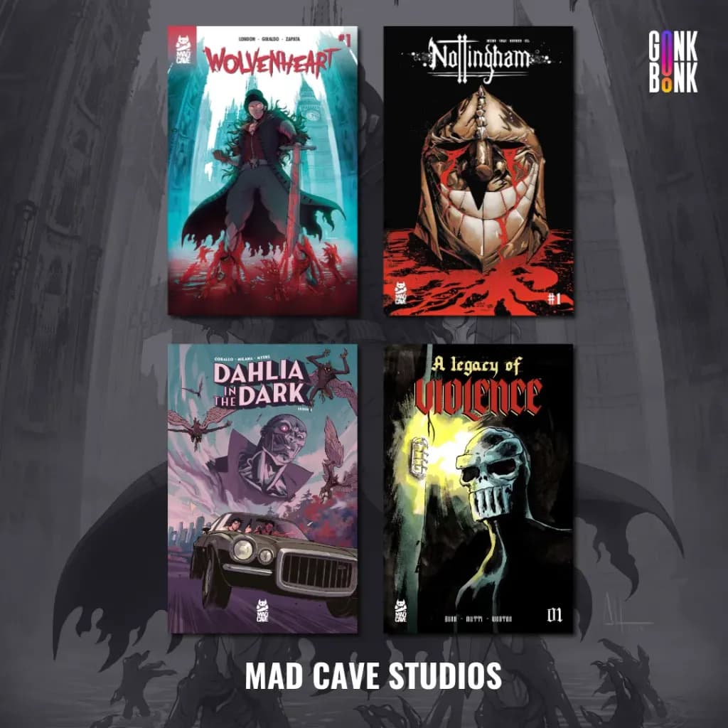 Mad Cave Studios notable comic titles