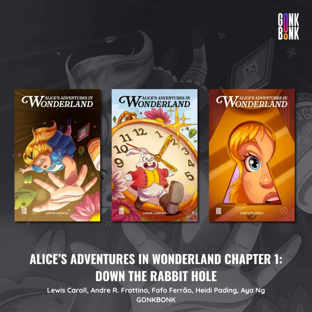 ALICE IN WONDERLAND_ DOWN THE RABBIT HOLE (2) comic cover