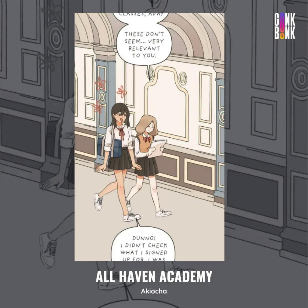 All Haven Academy webtoon
