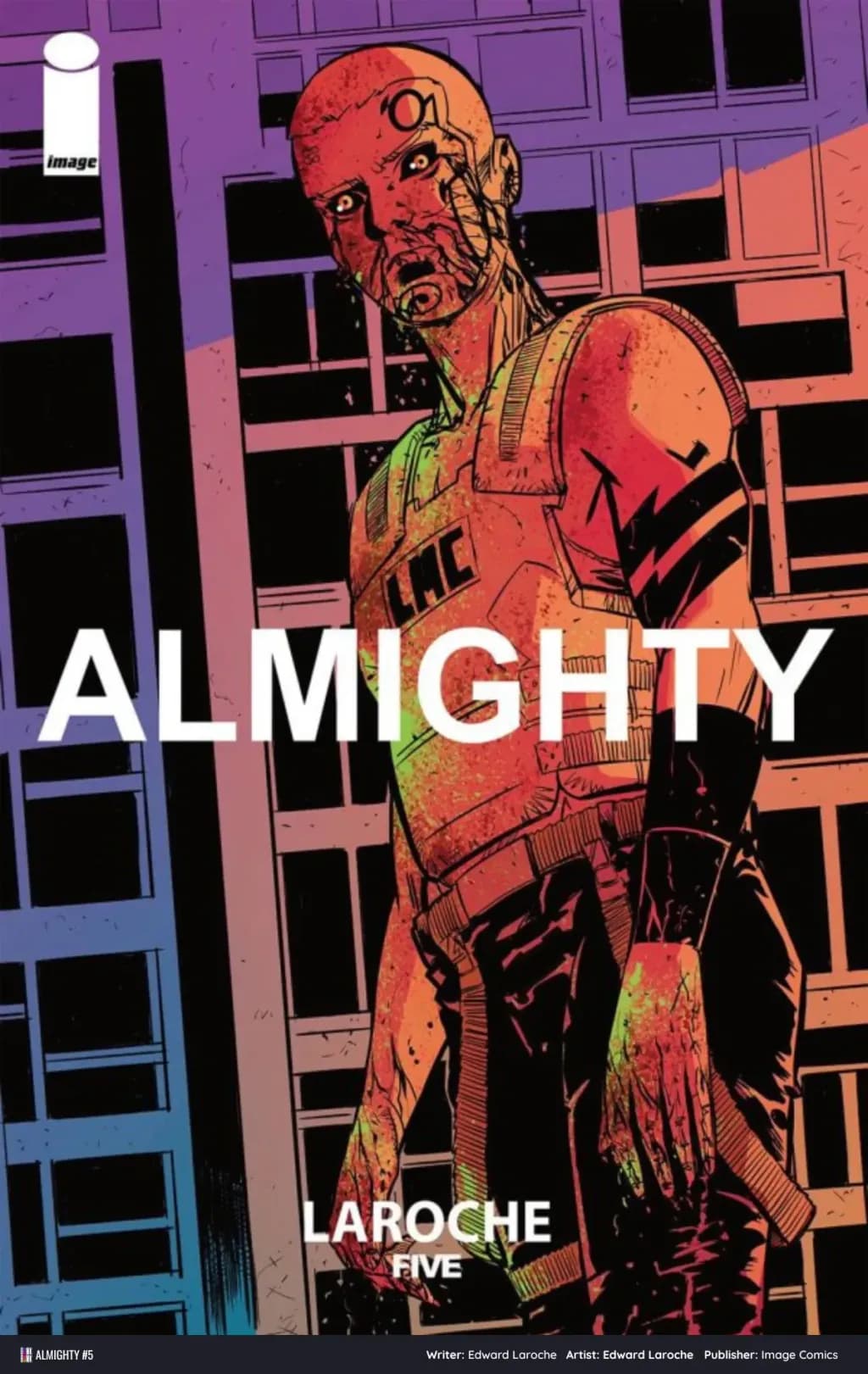 Almighty #5 Cover