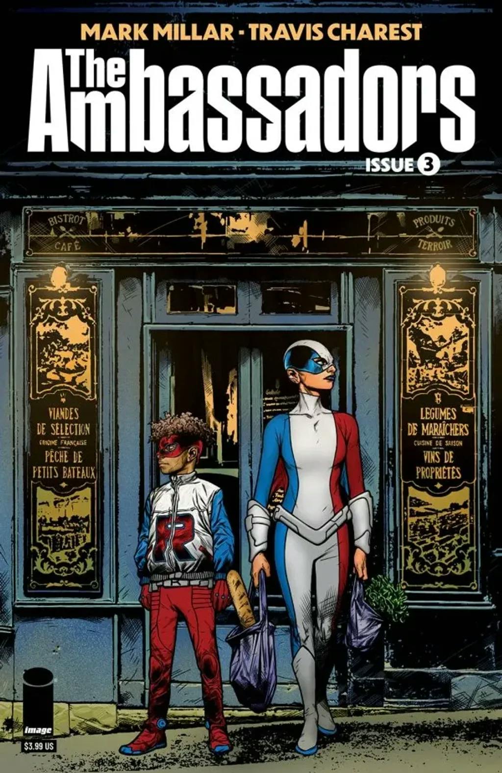 The Ambassadors #3 By Mark Millar and Travis Charest