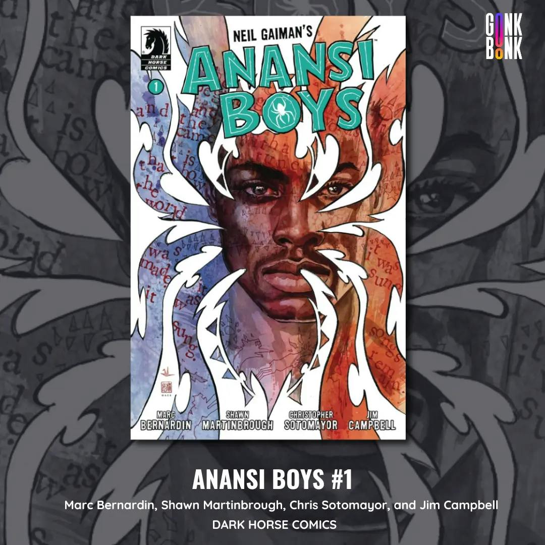 Anansi Boys 1 comic cover