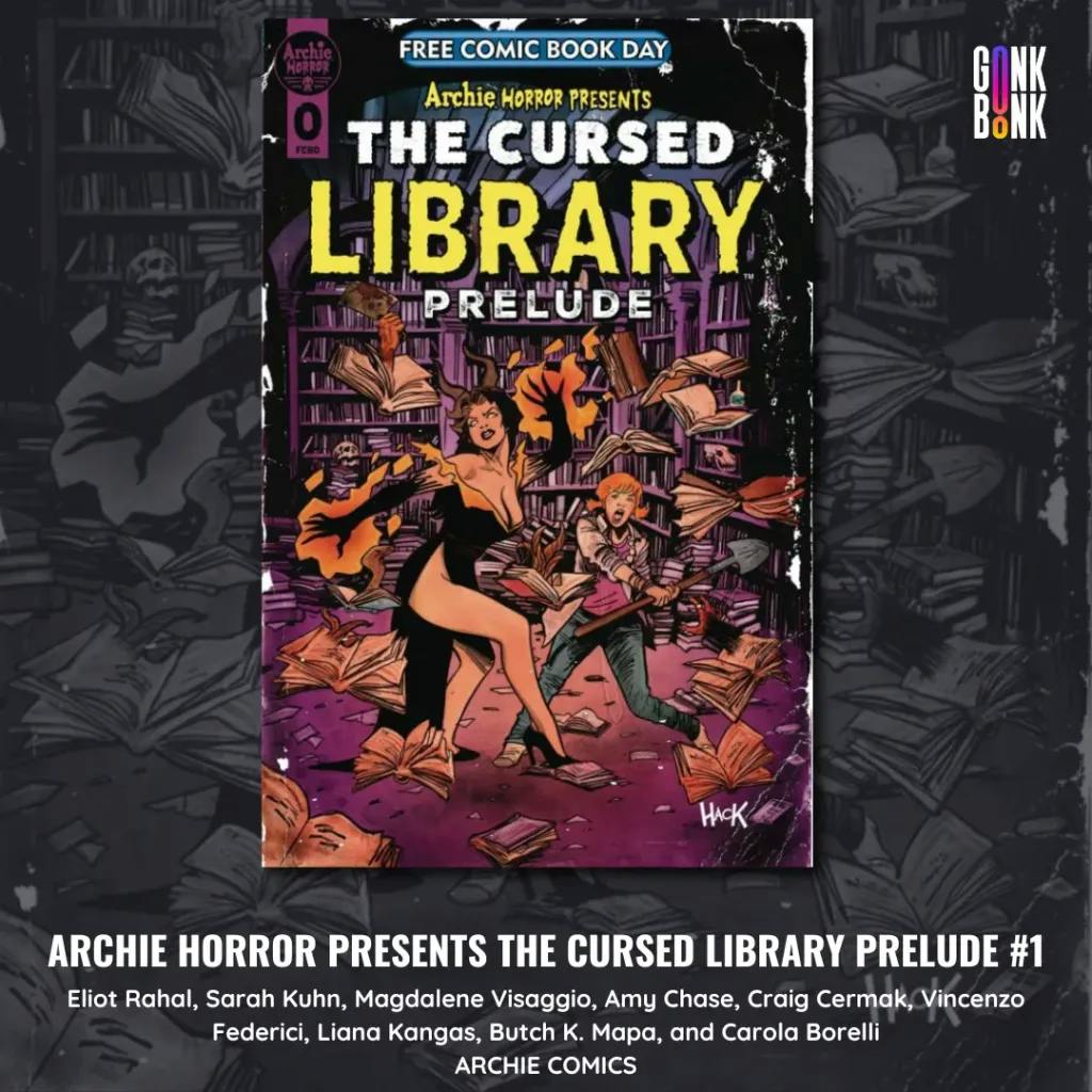 Archie Horror Presents The Cursed Library Prelude 1 comic cover