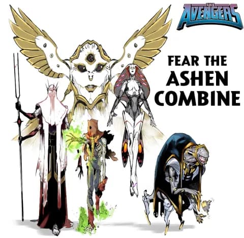 The Ashen Combine by C.F. Villa