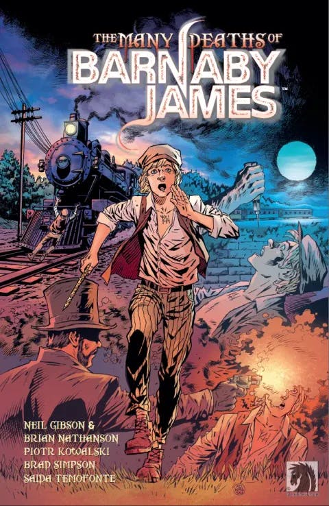 The Many Deaths of Barnaby James Cover