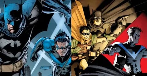 Batman and Nightwing