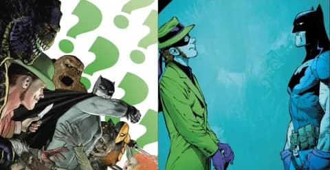 Batman and The Riddler