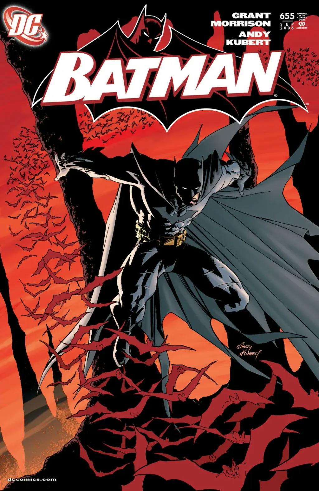 Cover of Batman #655 by Grant Morrison and Andy Kubert
