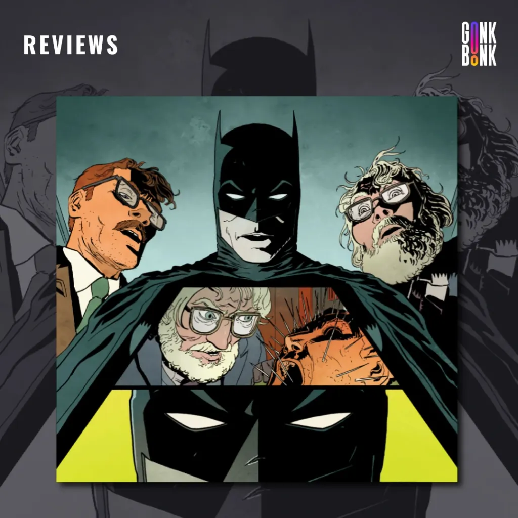 Batman: Dark Patterns #1 preview page 3 - Batman and Gordon investigating a corpse.