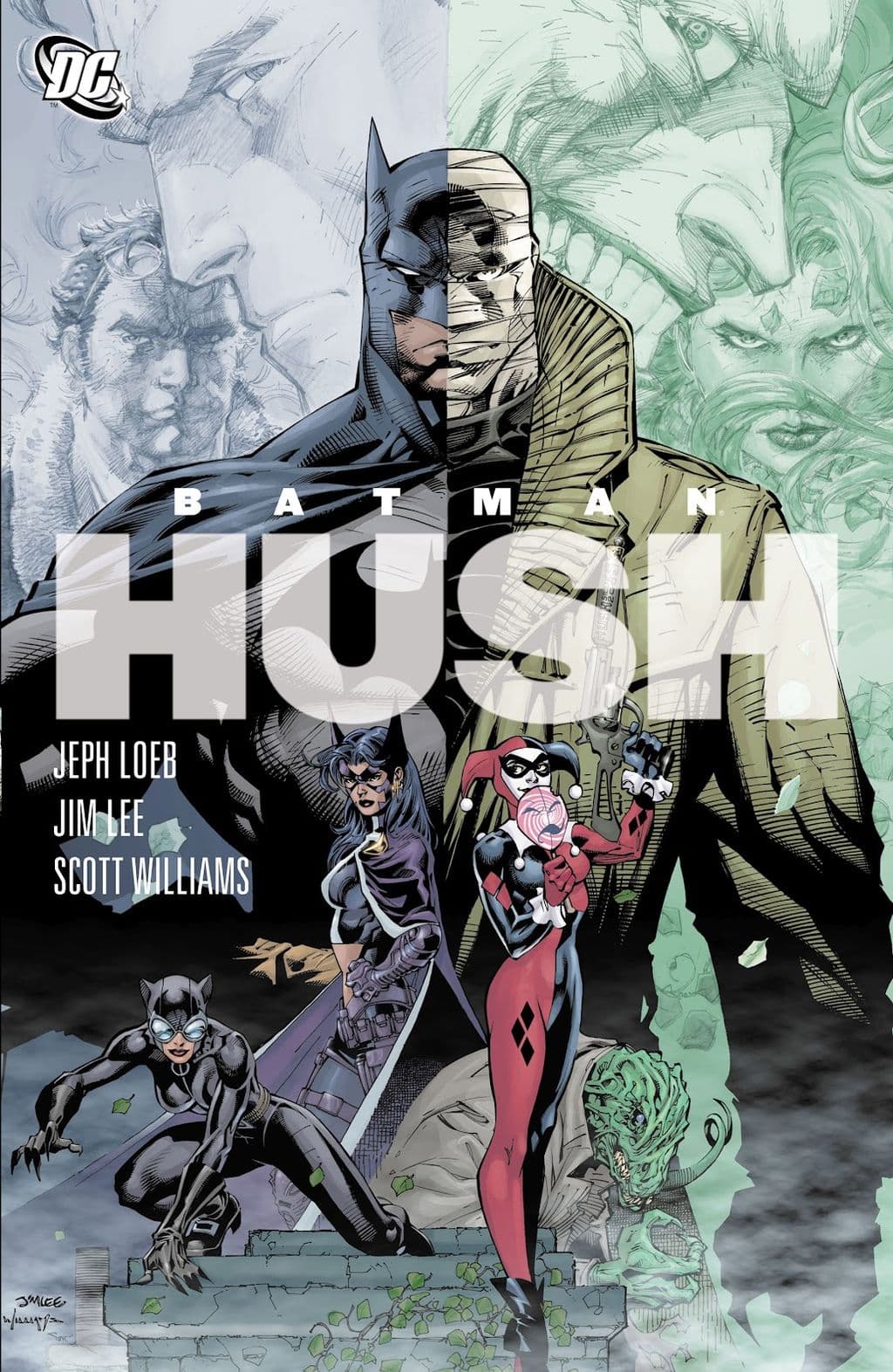 Batman: Hush #1 comic cover