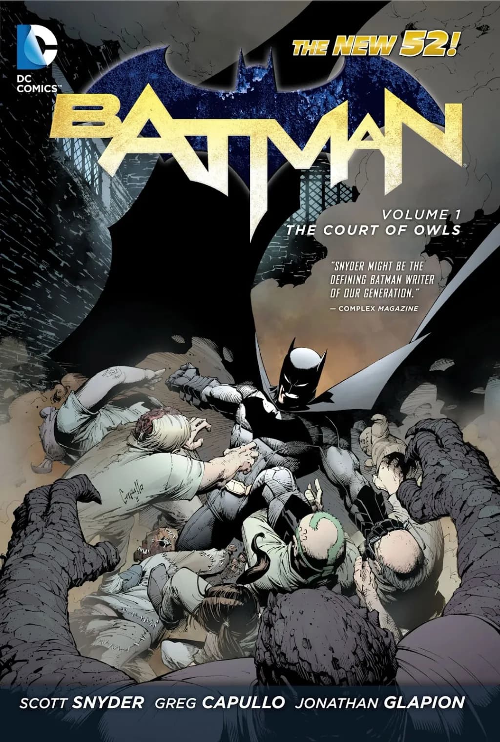 Batman: The Court of Owls Vol. 1 comic cover