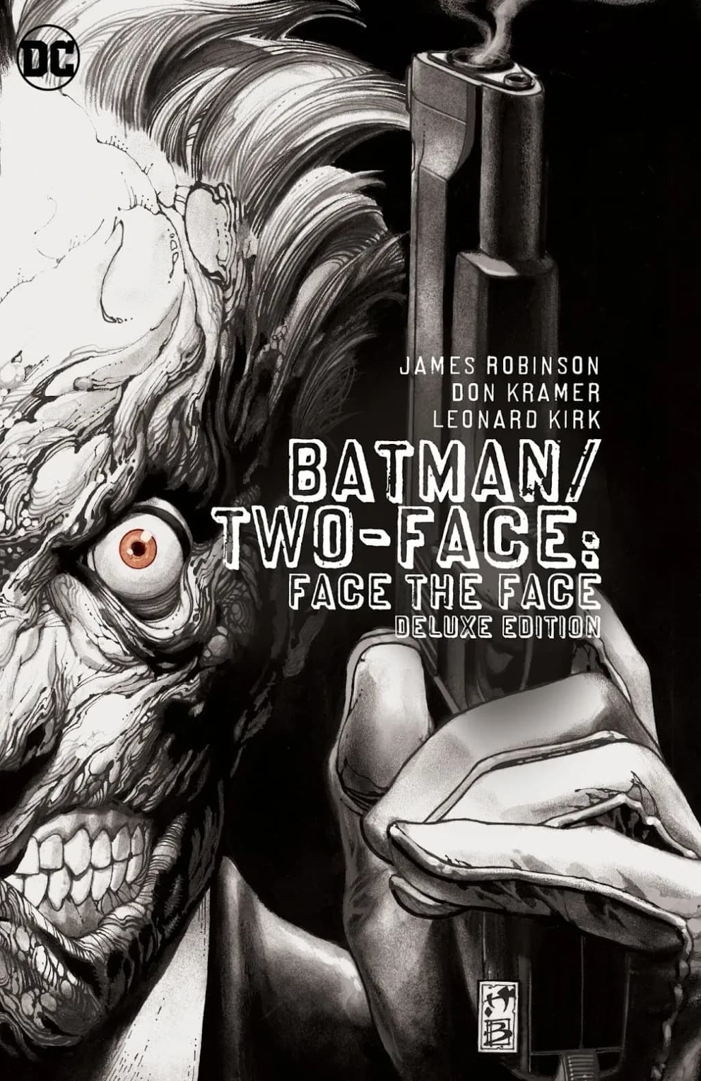 Batman & Two Face: Face the Face Deluxe Edition cover