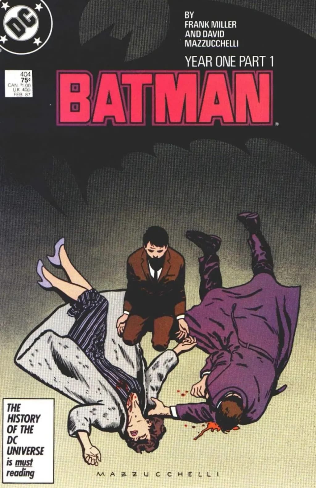 Batman: Year One #1 comic cover