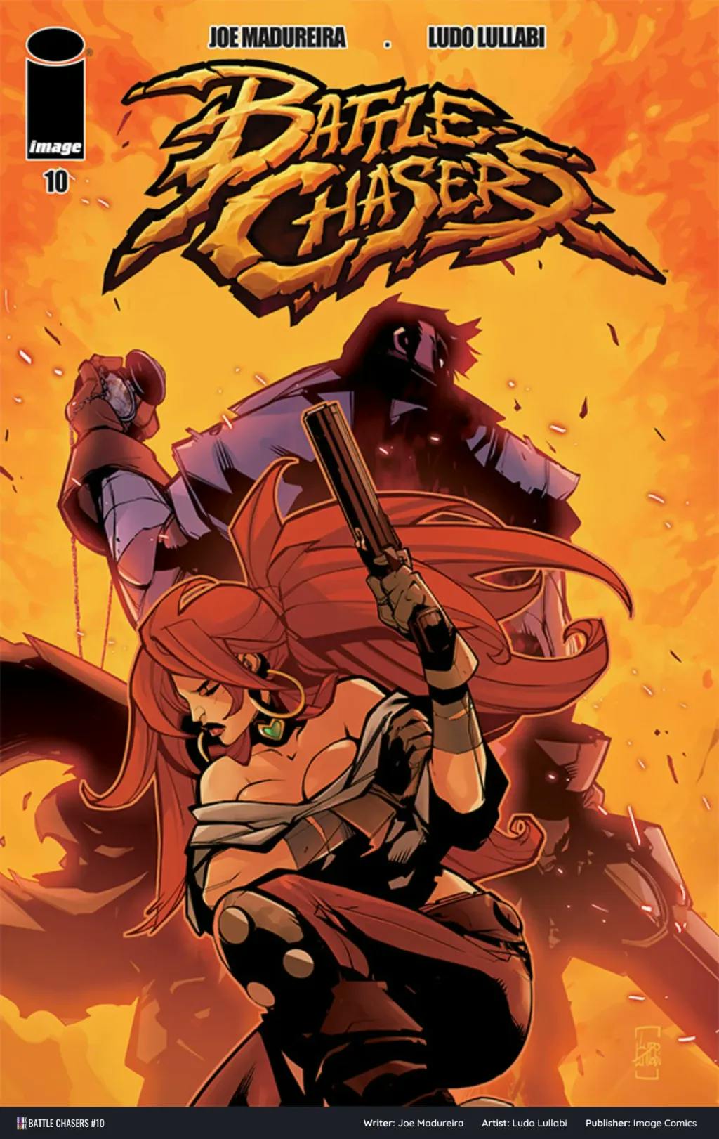 Battle Chasers #10 Cover