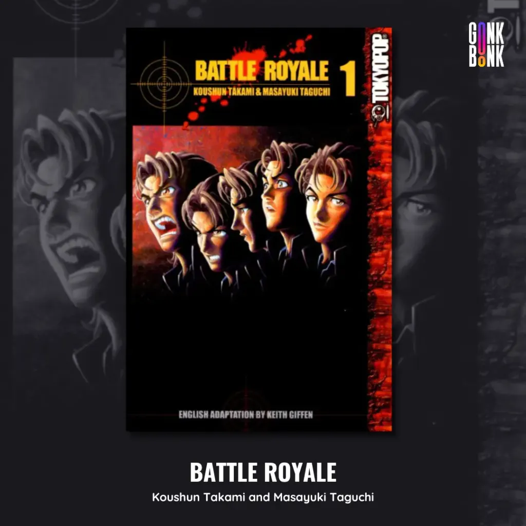 Battle Royale manga cover