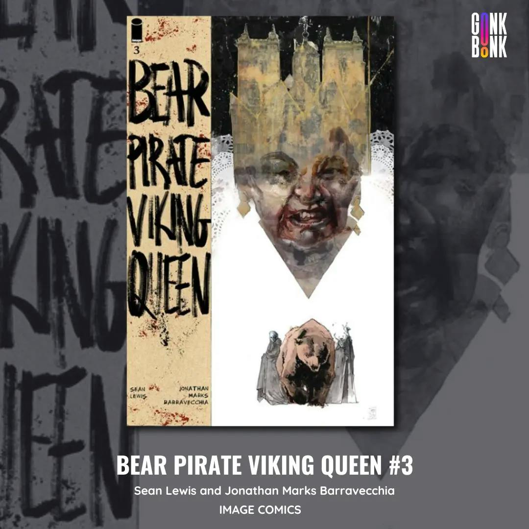 Bear Pirate Viking Queen 3 comic cover