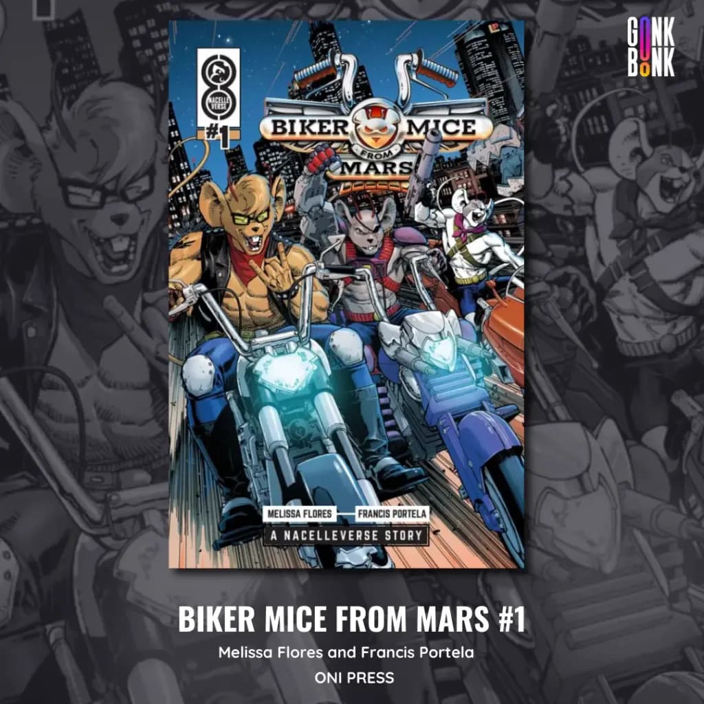 Biker Mice from Mars 1 comic cover