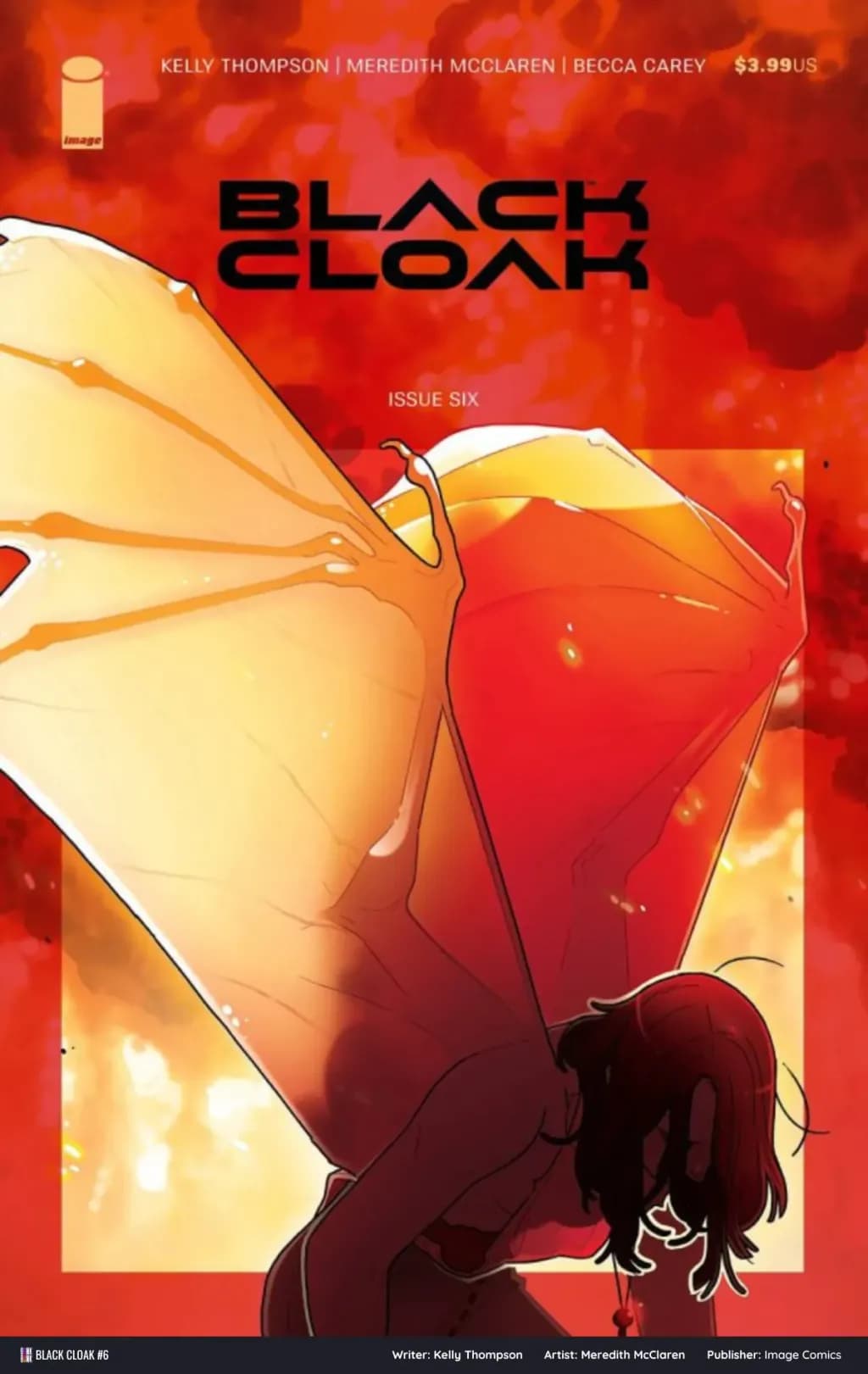 Black Cloak #6 Cover