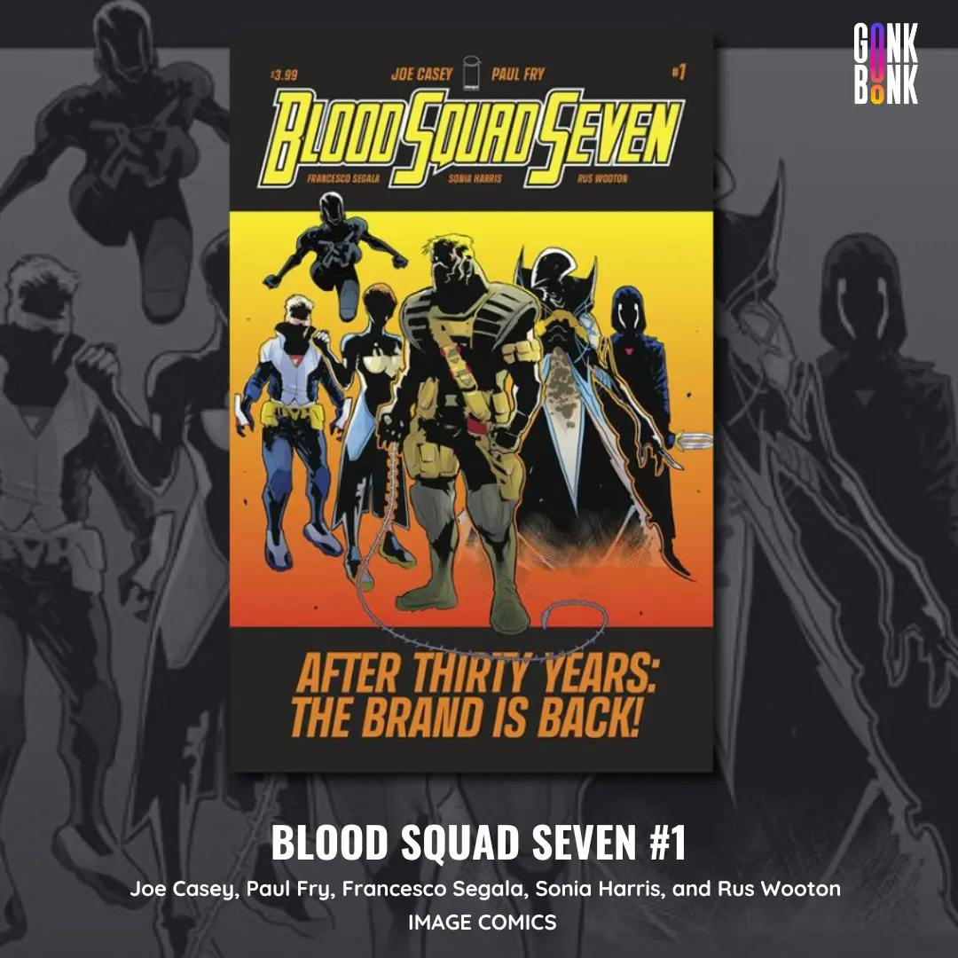 Blood Squad Seven 1 comic cover