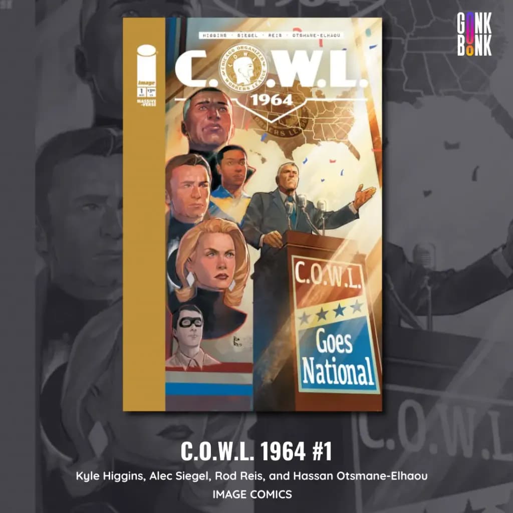 C.O.W.L. 1964 1 comic cover