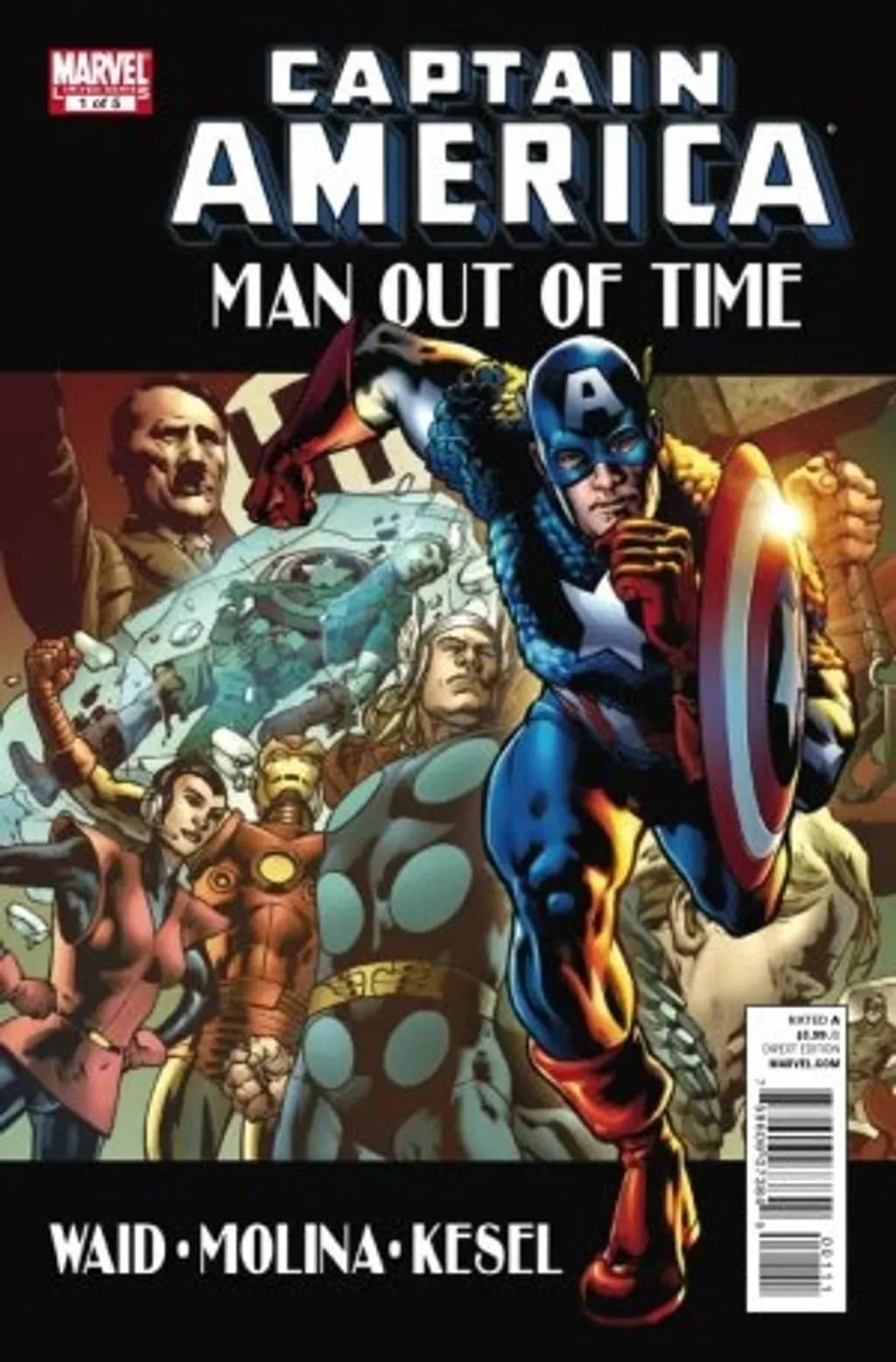 Captain America: Man Out of Time Cover