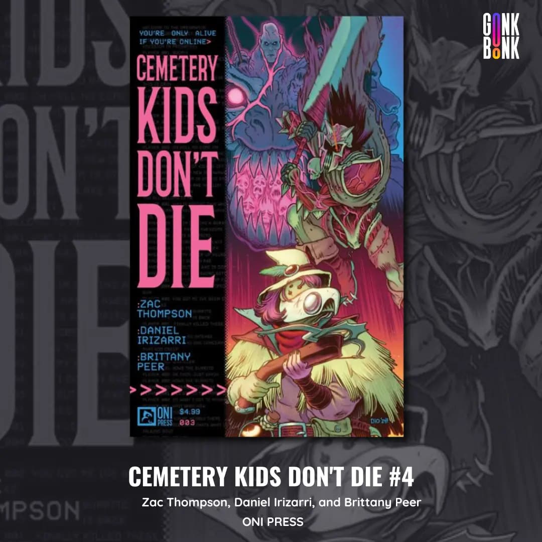 Cemetery Kids Don't Die 4 comic cover