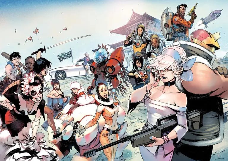 Characters created by Rick Remender. Illustration by Bengal