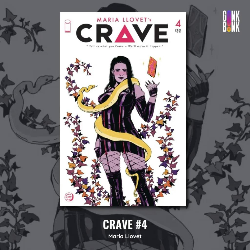 Crave 4 comic cover