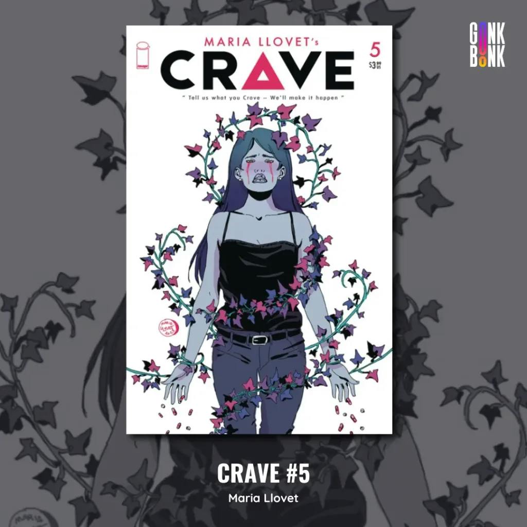 Crave 5 comic cover