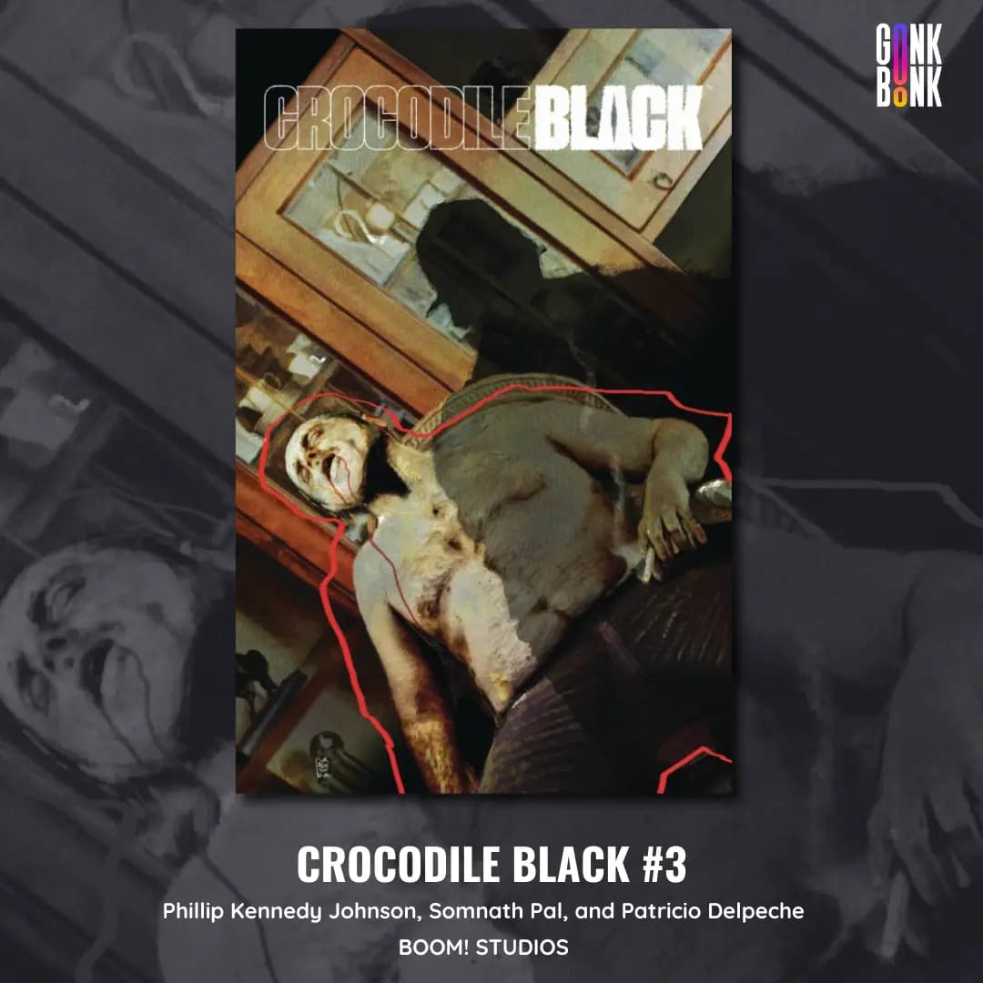 Crocodile Black 3 comic cover