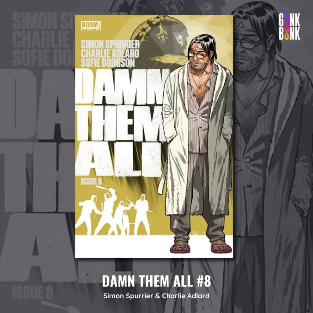 Damn Them All #8 Cover