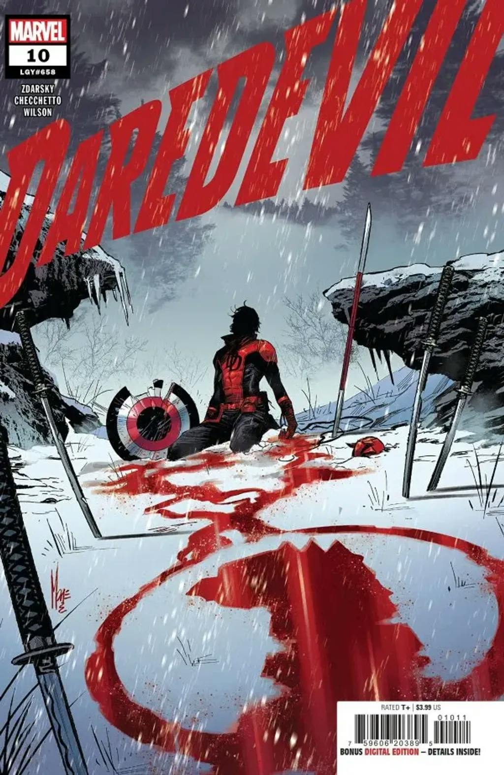 Daredevil #10 By Chip Zdarsky, Marco Checchetto, and Matt Wilson